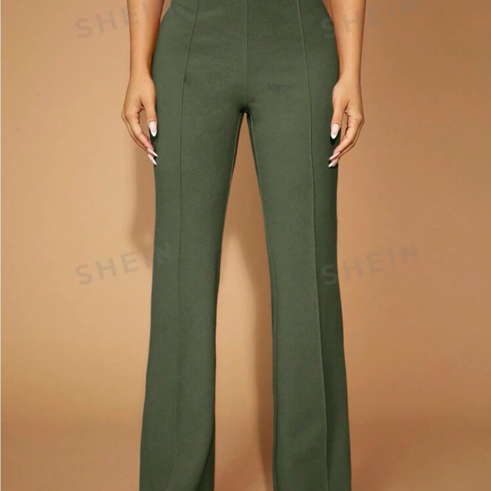 Army green dress pants